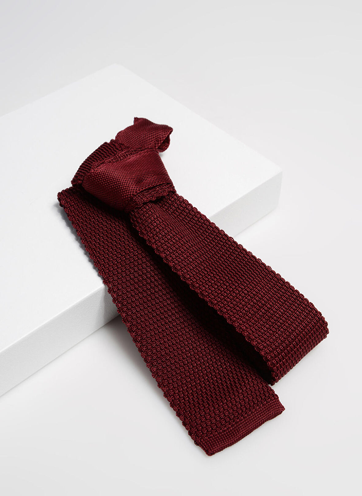 Fabrika Bordo Erkek Kravat SS23-ÖK01