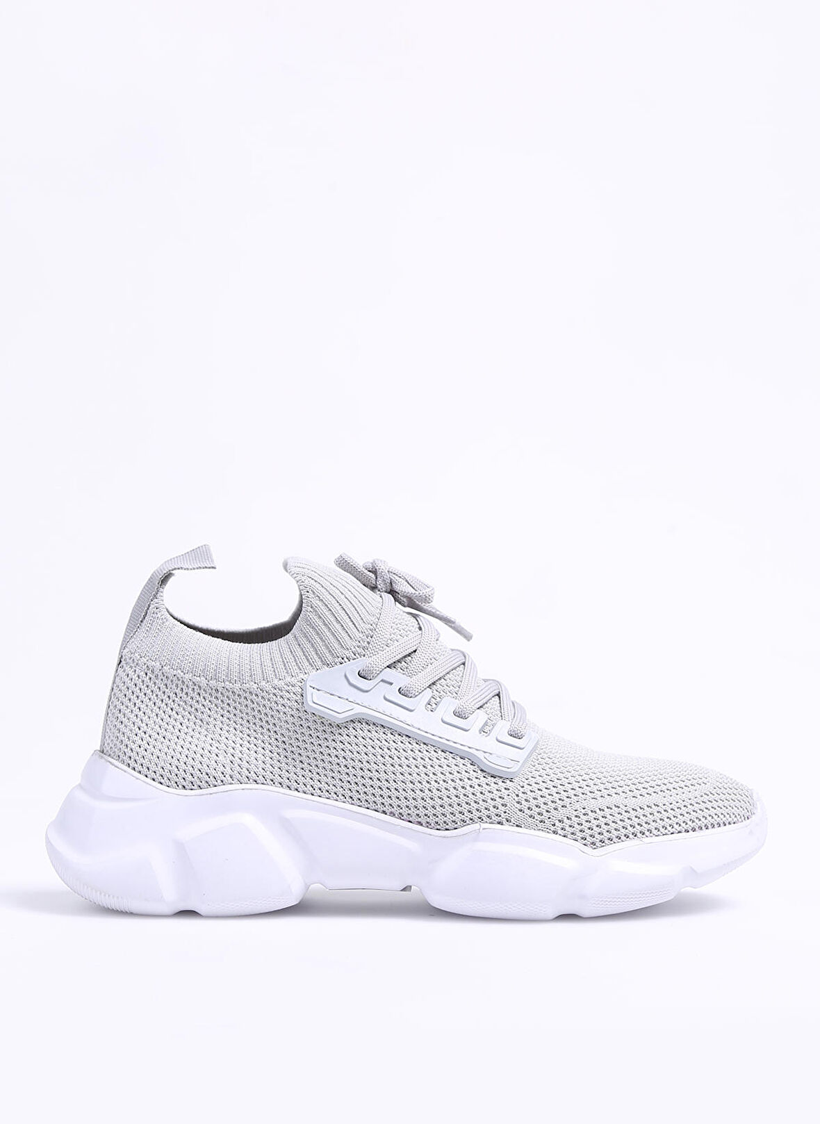 F By Fabrika Gri Kadın Sneaker LINEROK