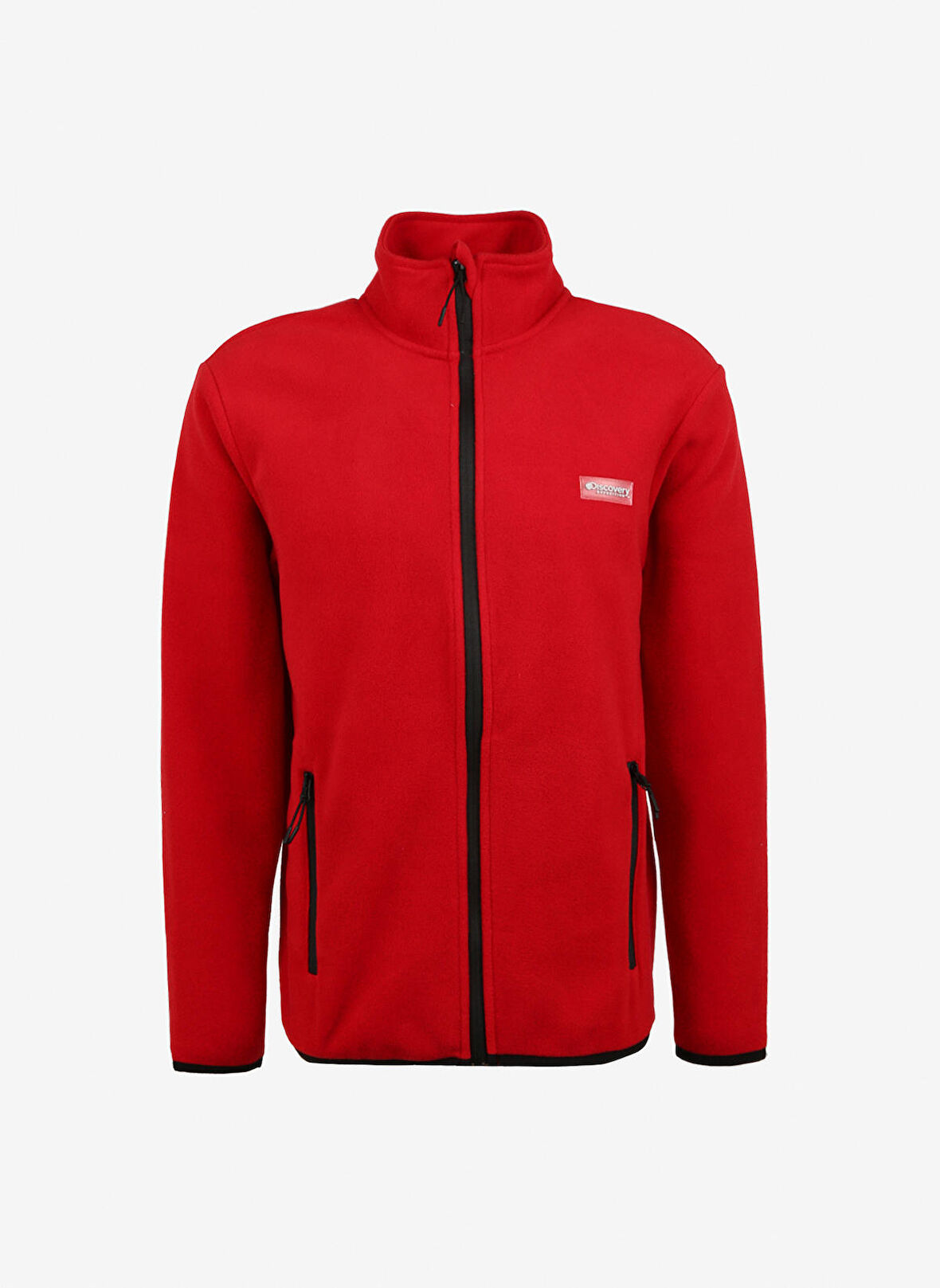 Kırmızı Erkek Kapüşonlu Polar Sweatshırt D3WM-SWT2
