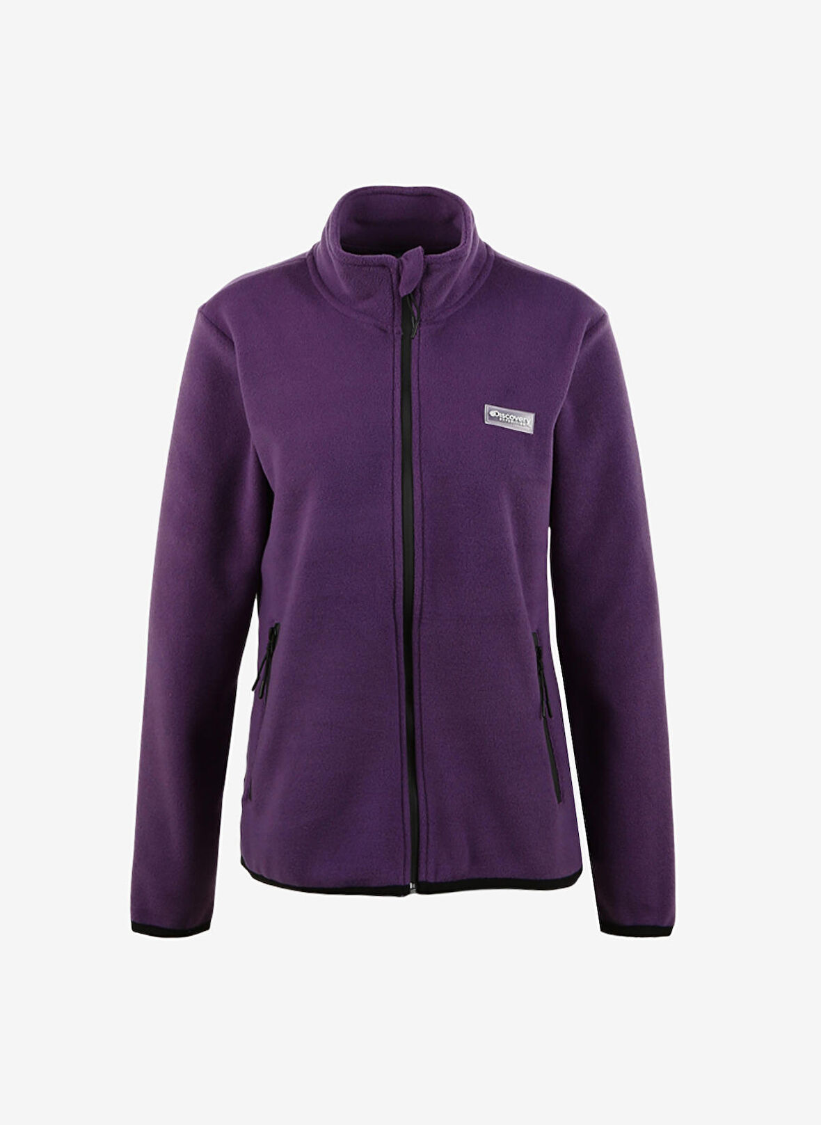 Mor Kadın Kapüşonlu Polar Sweatshırt D3WL-SWT27