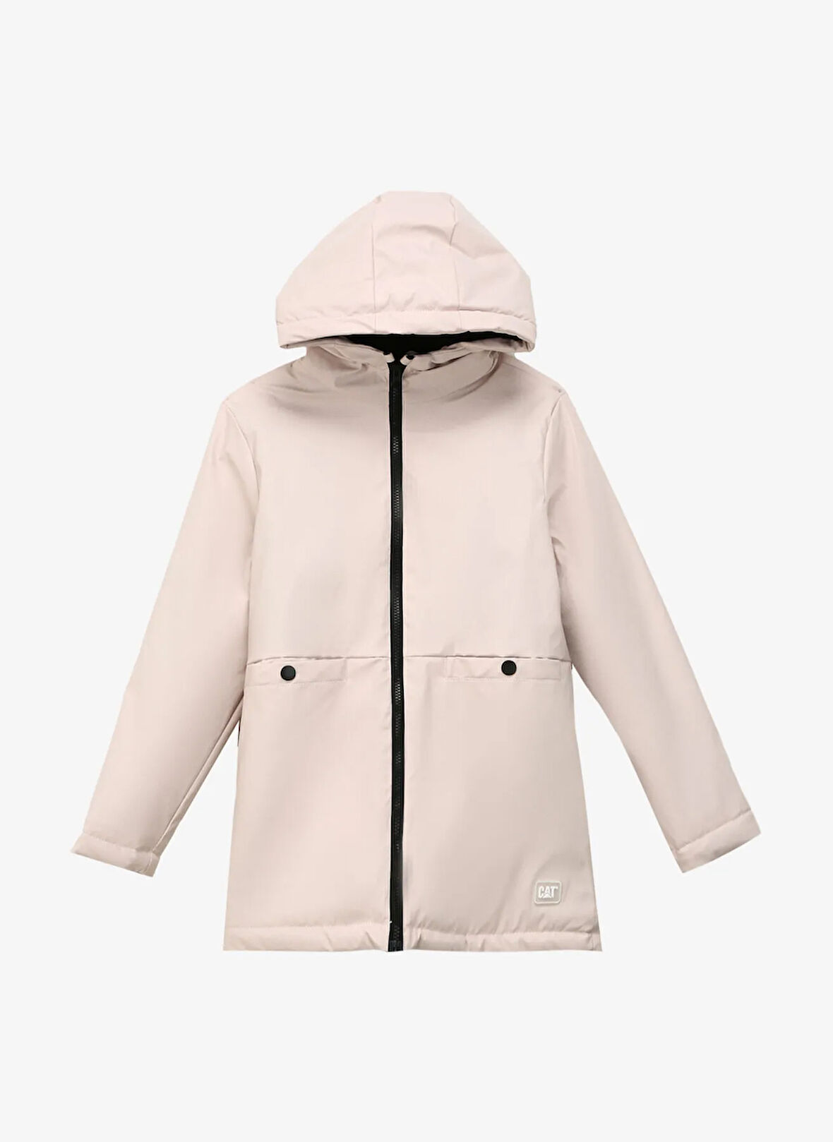 Pembe Kız Çocuk Kapüşon Yaka Standart Fit Kaban C3WG-MNT01