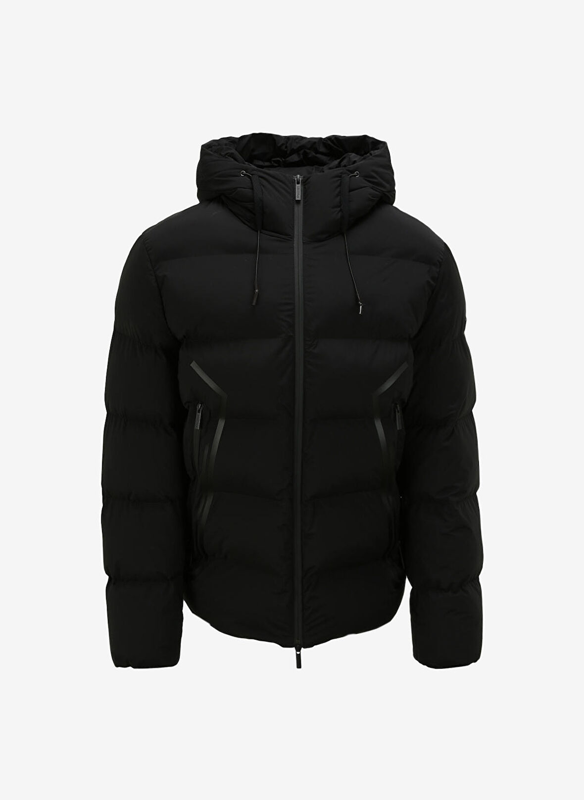 Siyah Erkek Kapüşon Yaka Mont D3WM-MNT13