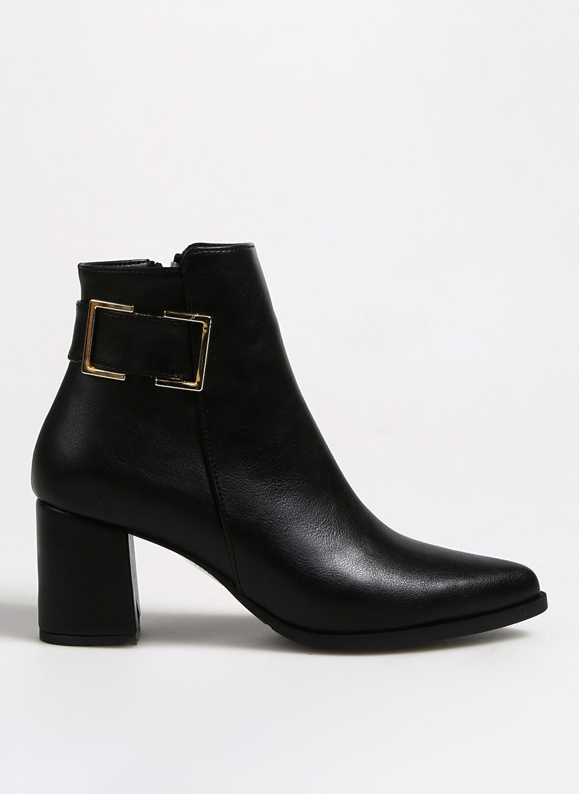 F By Fabrika Siyah Kadın Topuklu Bot HAYLE
