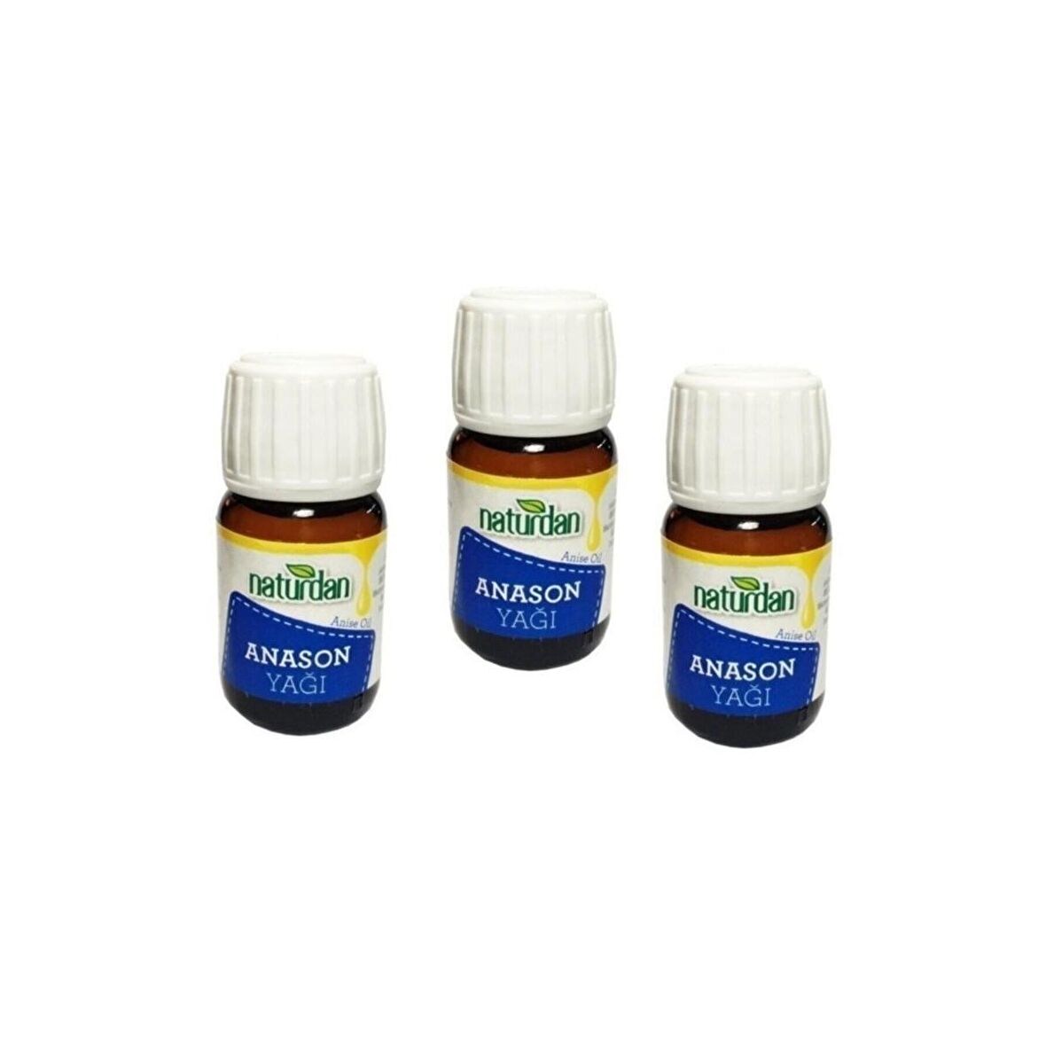 Naturdan Saf Anason Yağı 20 ml x 3 Adet