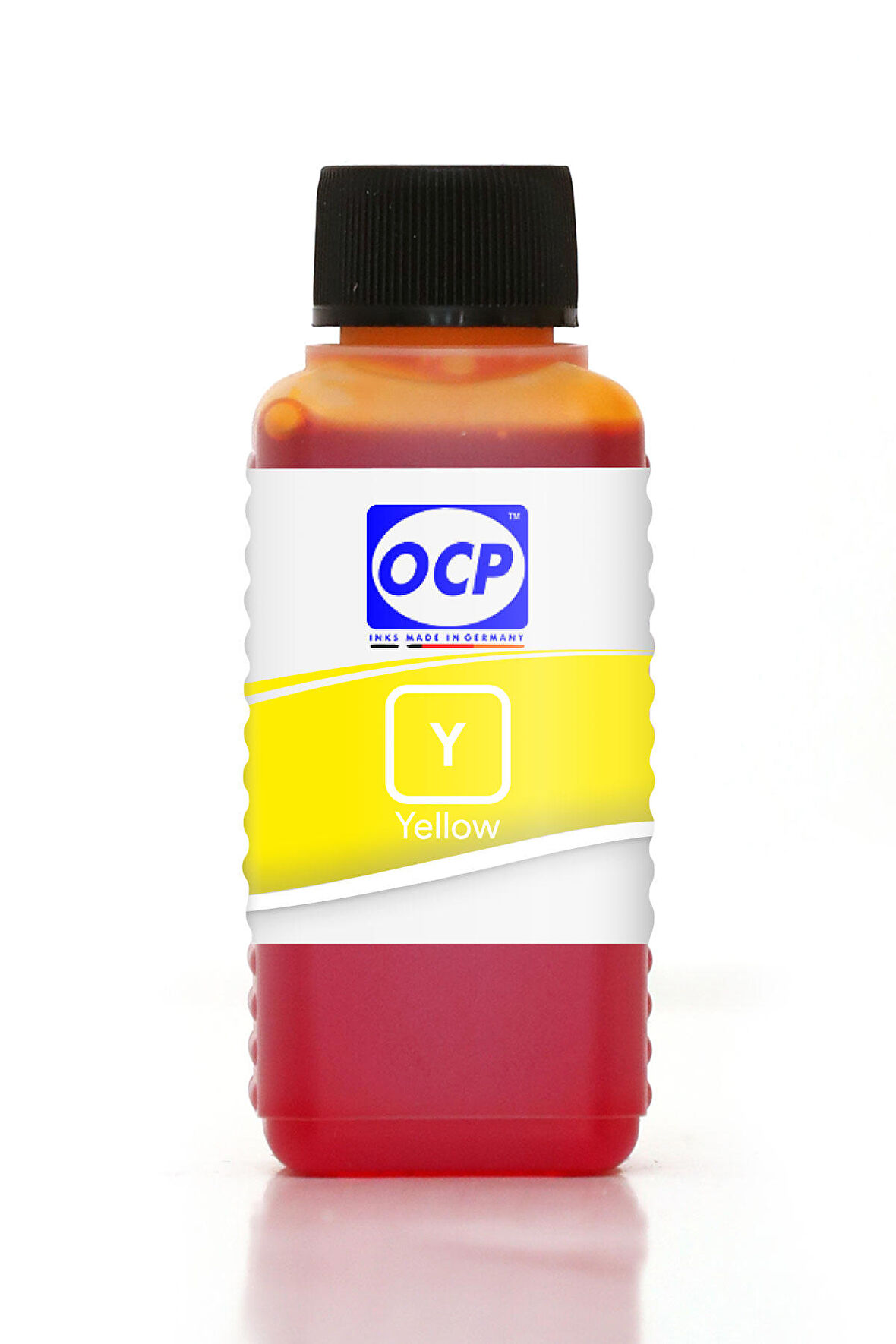 OCP Canon Tanklı Yazıcı Uyumlu EKONOMİK Mürekkep 100ml Y Yellow Sarı Dye