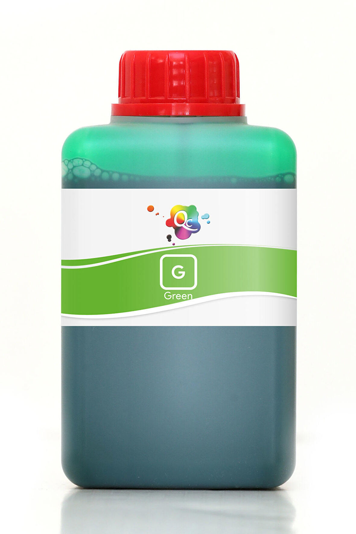 QC Canon imagePROGRAF iPF5100 Uyumlu Yazıcı Mürekkebi 500ml G Green Yeşil Pigment