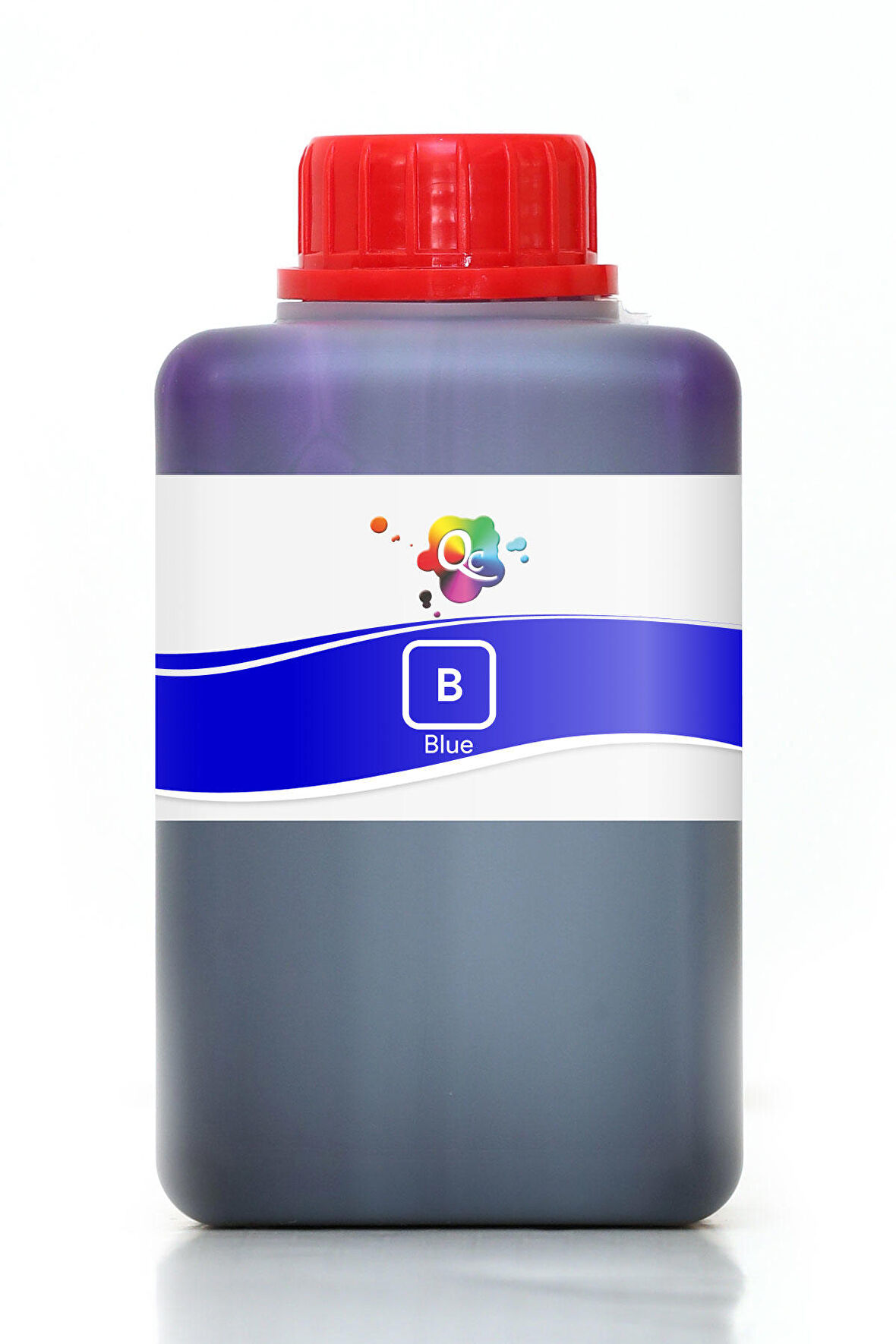 QC Canon imagePROGRAF iPF9000 Uyumlu Yazıcı Mürekkebi 500ml B Blue Gök Mavi Pigment