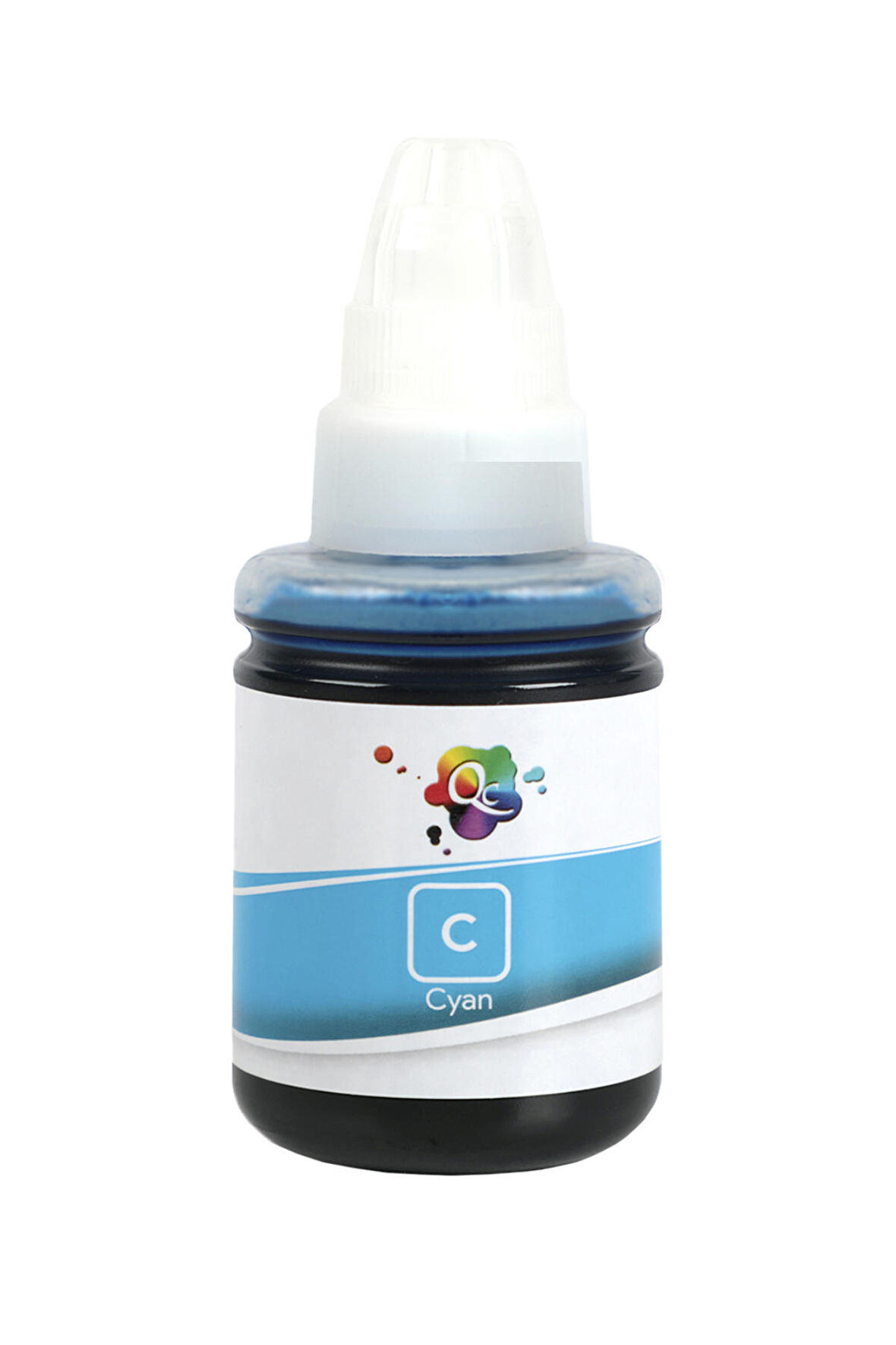 QC Canon Pixma G1501 Uyumlu Yazıcı Mürekkebi 135ml C Cyan Mavi Dye