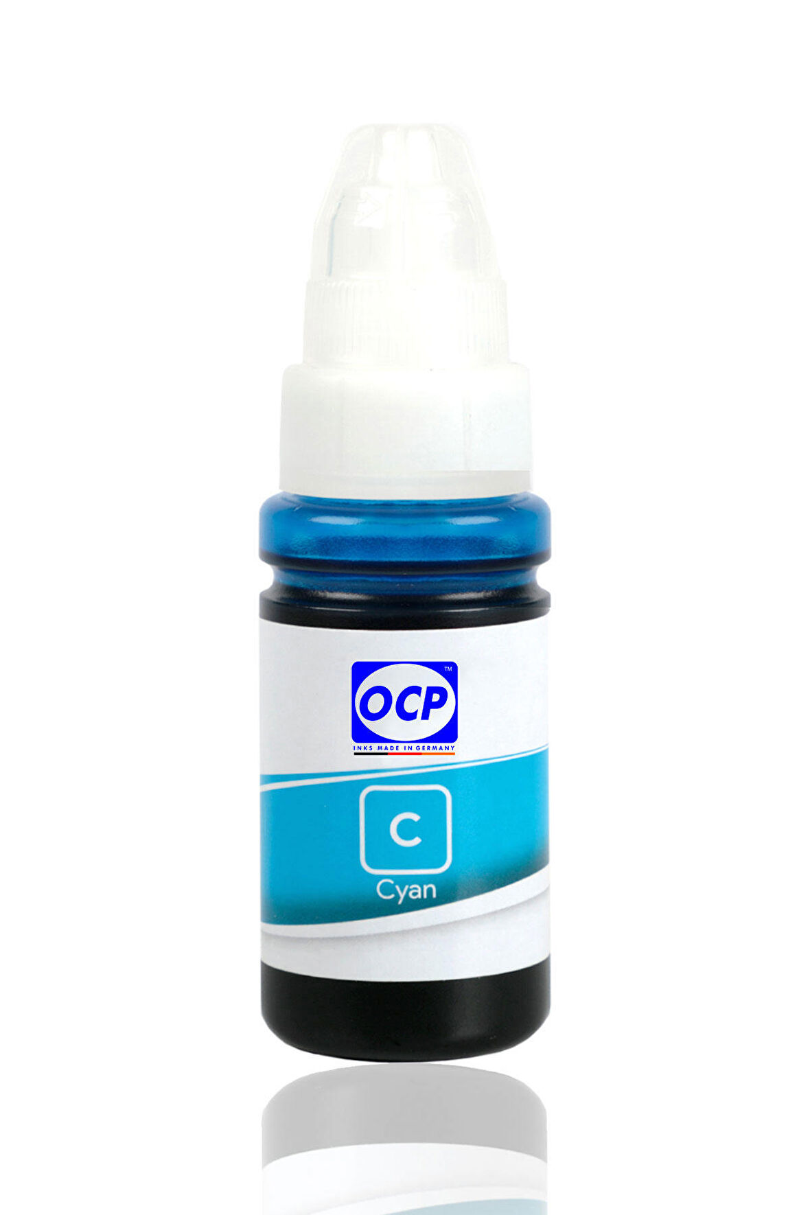 OCP Canon Pixma G3100 Uyumlu Yazıcı Mürekkebi 70ml C Cyan Mavi Dye