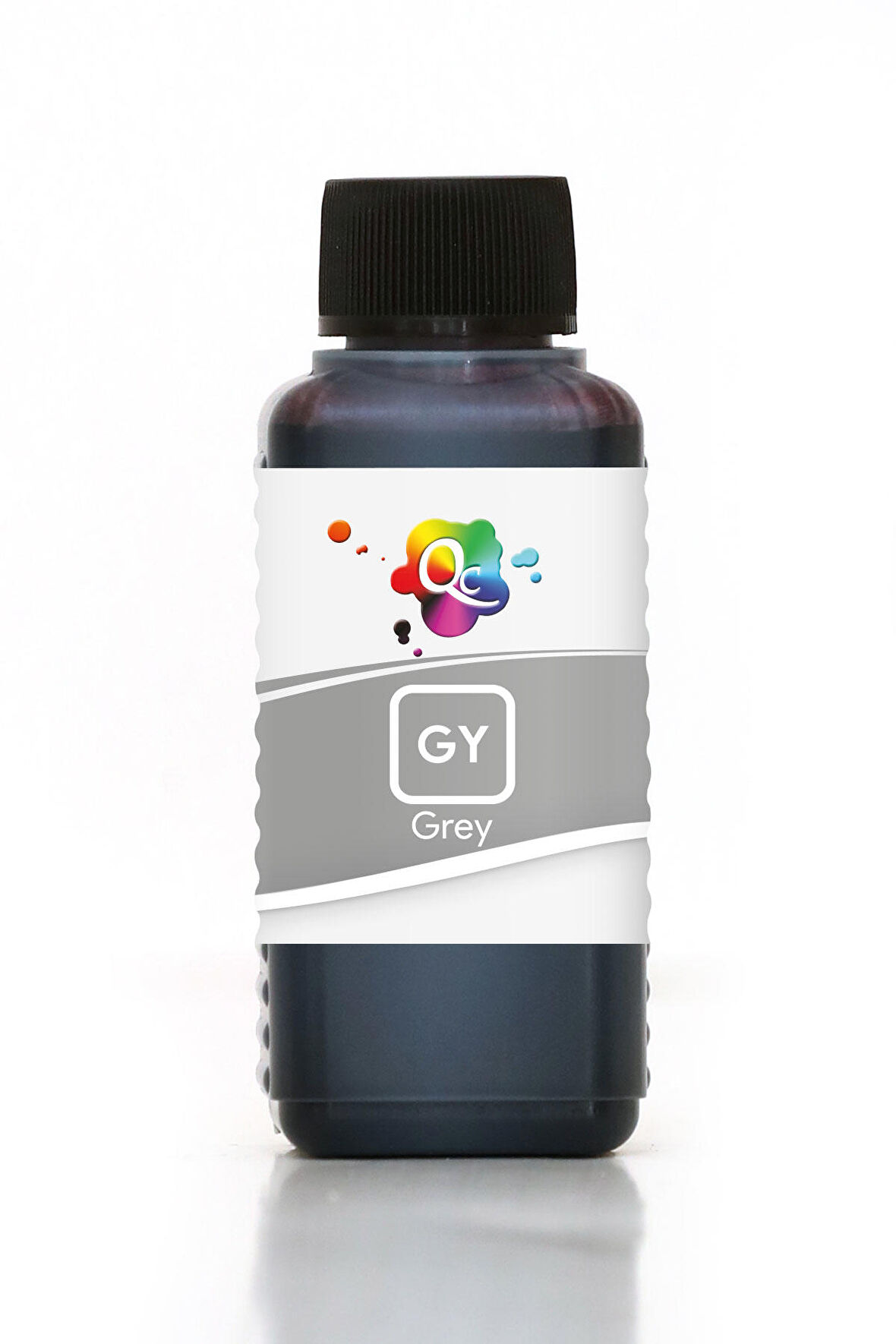 QC Canon Pixma TS8053 Uyumlu Yazıcı Mürekkebi 100ml GY Grey Gri Dye
