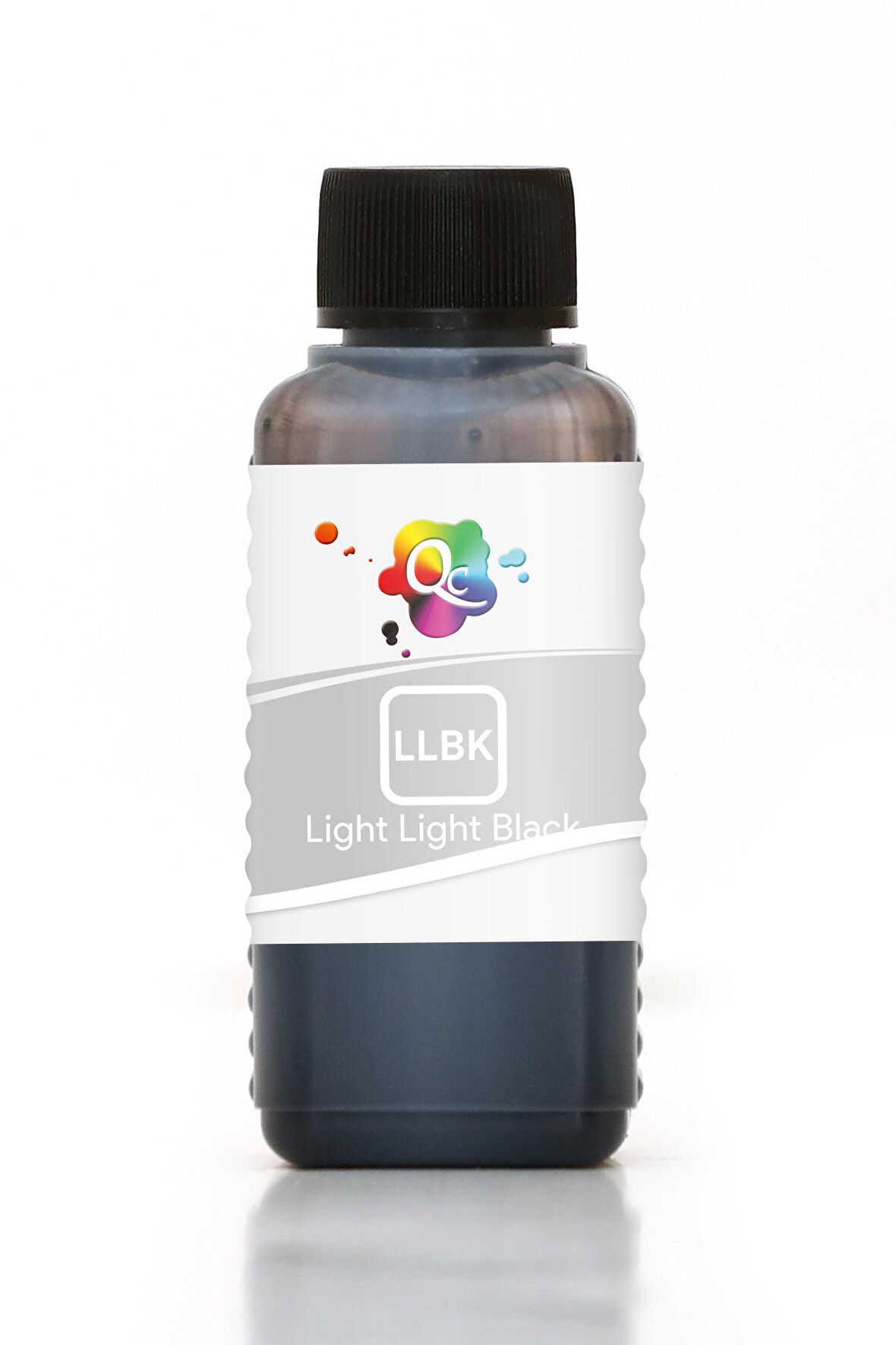 QC Epson UltraChrome K3 Pigment Mürekkep 100ml LLBK Light Light Black A.Açık Siyah Pigment