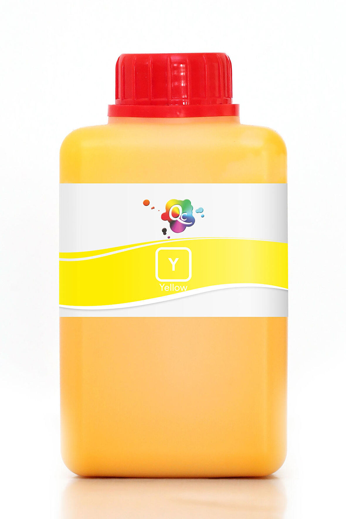 QC Epson L550 Uyumlu Süblimasyon Mürekkep 500ml Y DS Yellow Sarı