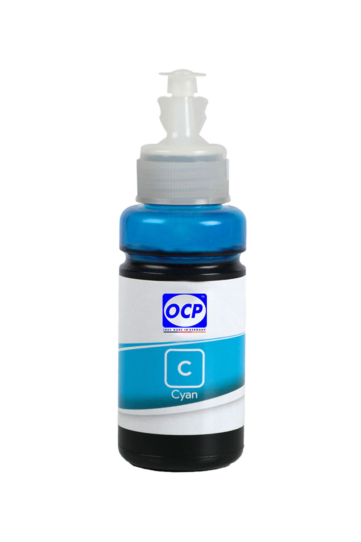 OCP Epson 103 EcoTank C13T00S24A Uyumlu Mürekkep 70ml C Cyan Mavi Dye