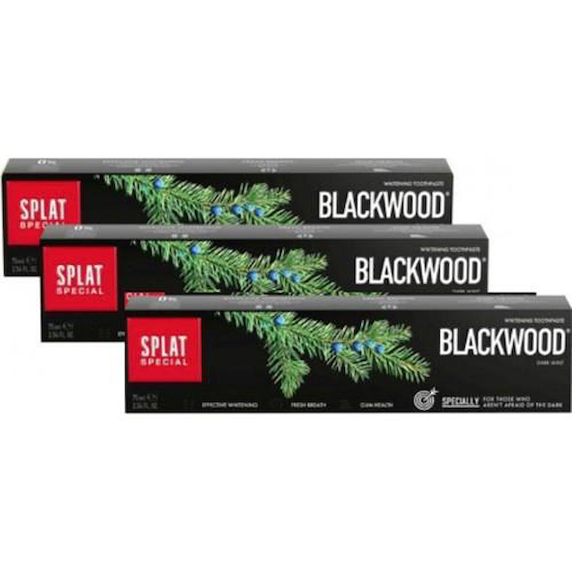 Splat Special Blackwood Diş Macunu 3 x 75 ML