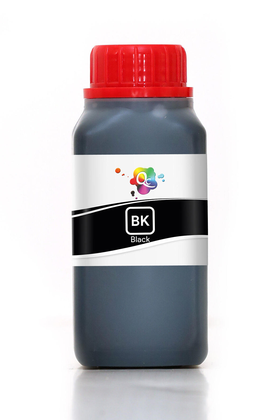 QC HP 45 HP 1918 TIJ 2.5 Endüstriyel Kodlama Ve Markalama Dye Mürekkep Black 250ml BK Black Siyah Dye