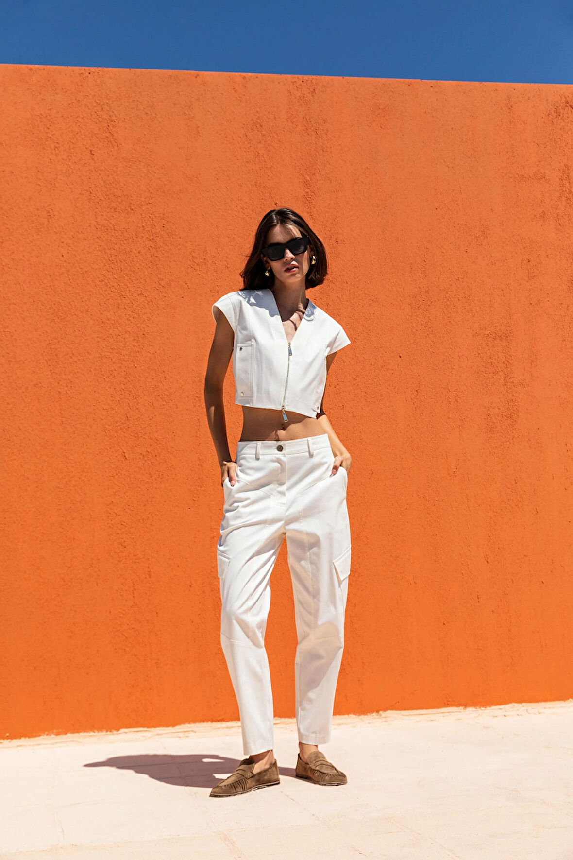 Kameya 20708 Pantolon Ekru