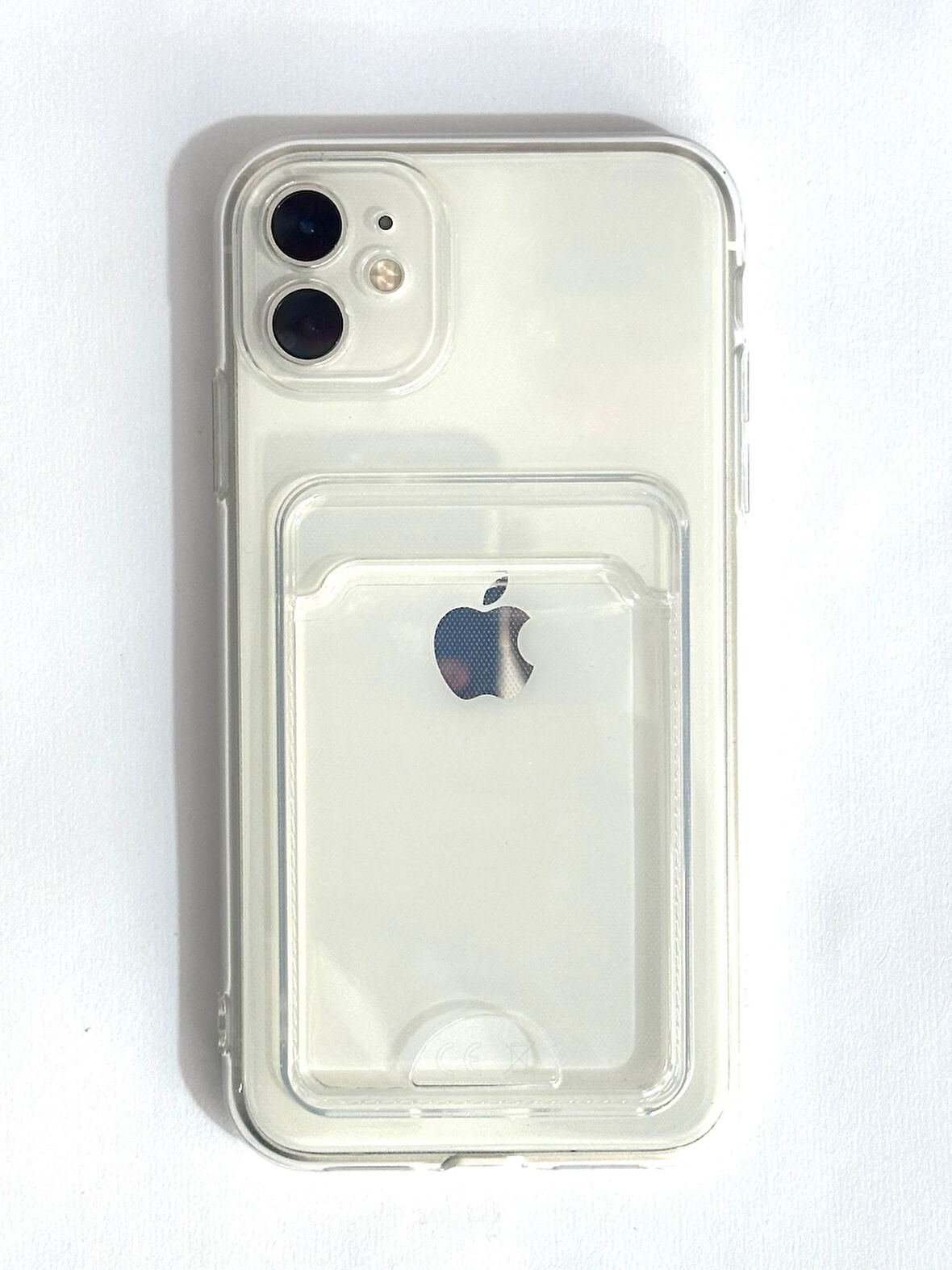 ARMORİX İPHONE 11 LÜX ŞEFFAF KART KOYMALI SİLİKON KILIF