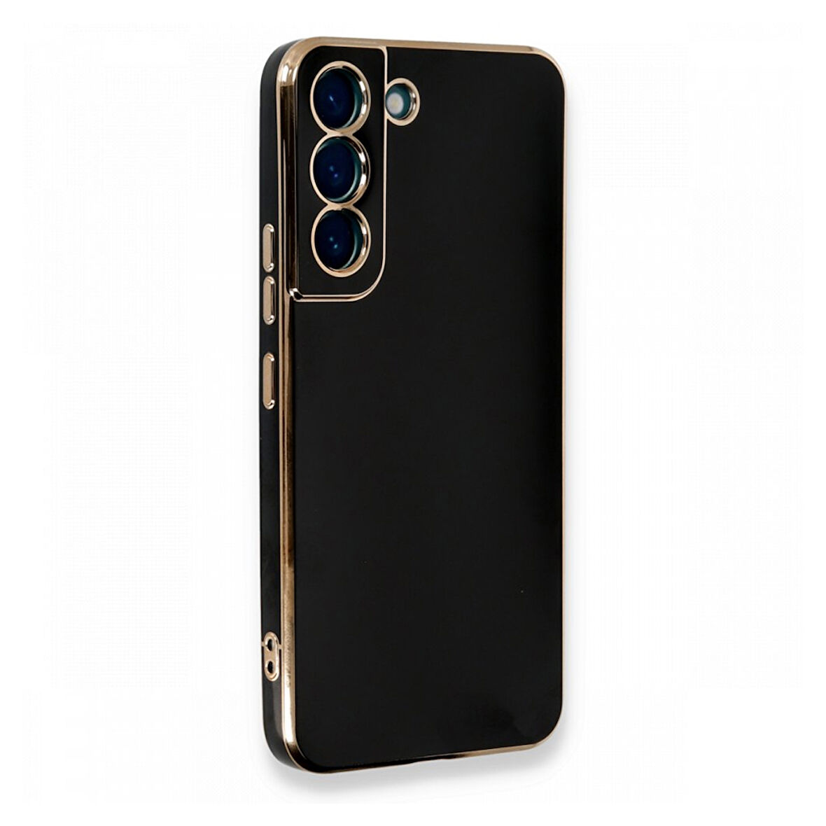 Samsung Galaxy S22 Kılıf Volet Luxury Seri Kamera Korumalı Silikon Kapak