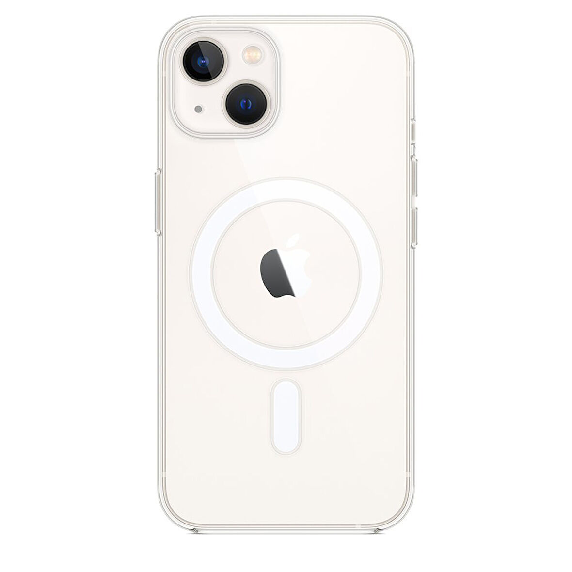 Newface Magneticsafe iPhone 14 Silikon Kılıf - Şeffaf