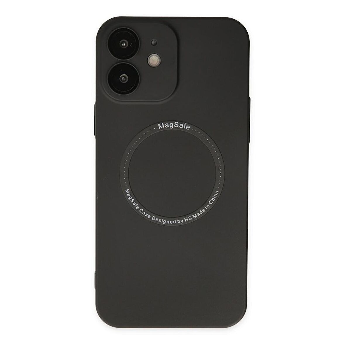 iPhone 12 Kılıf Jack Magneticsafe Lens Silikon