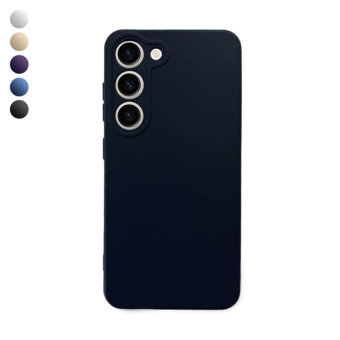 Samsung Galaxy S23 Kılıf Kamera Korumalı Lansman Silikon Kapak