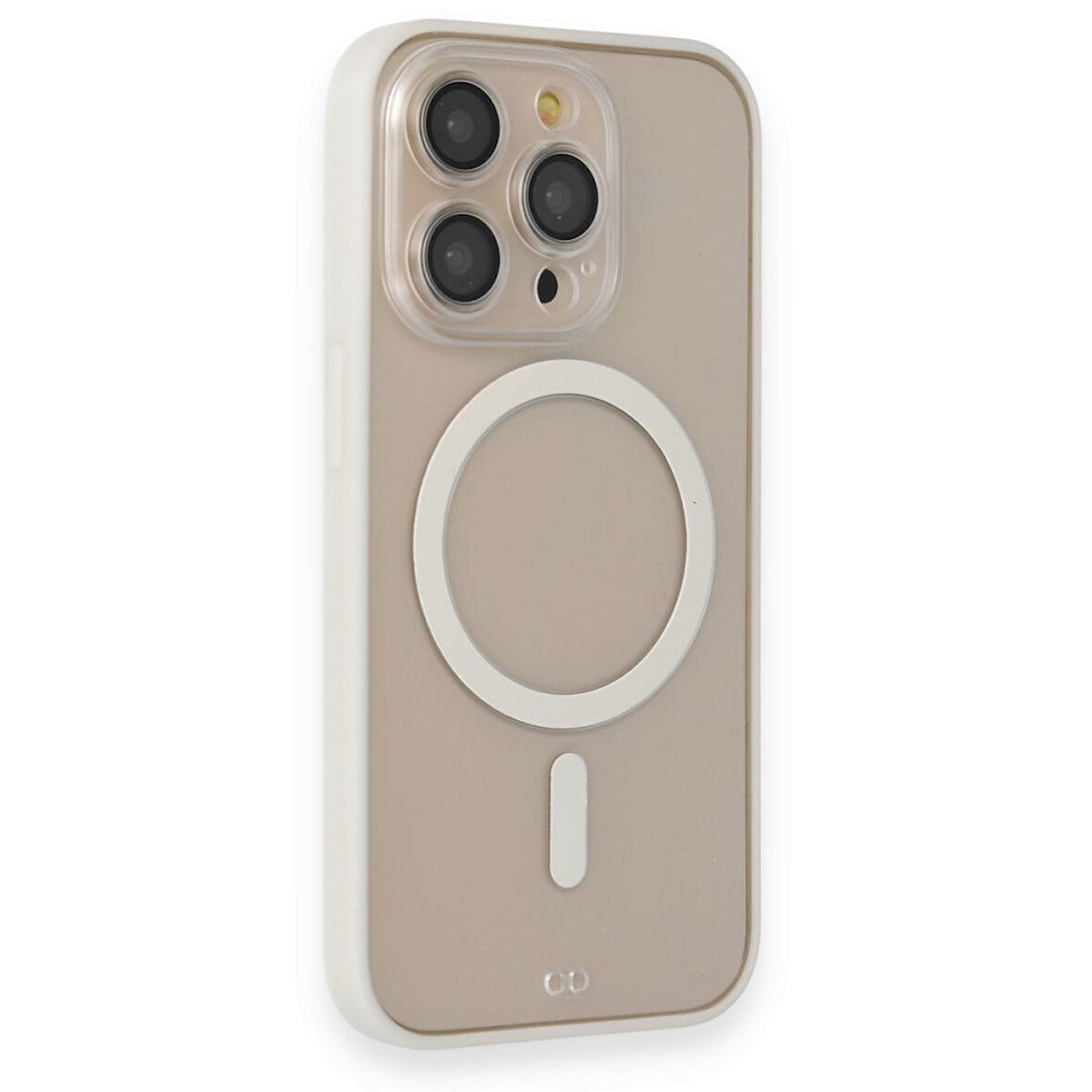 Newface Grand iPhone 13 Pro MagSafe Kılıf - Beyaz
