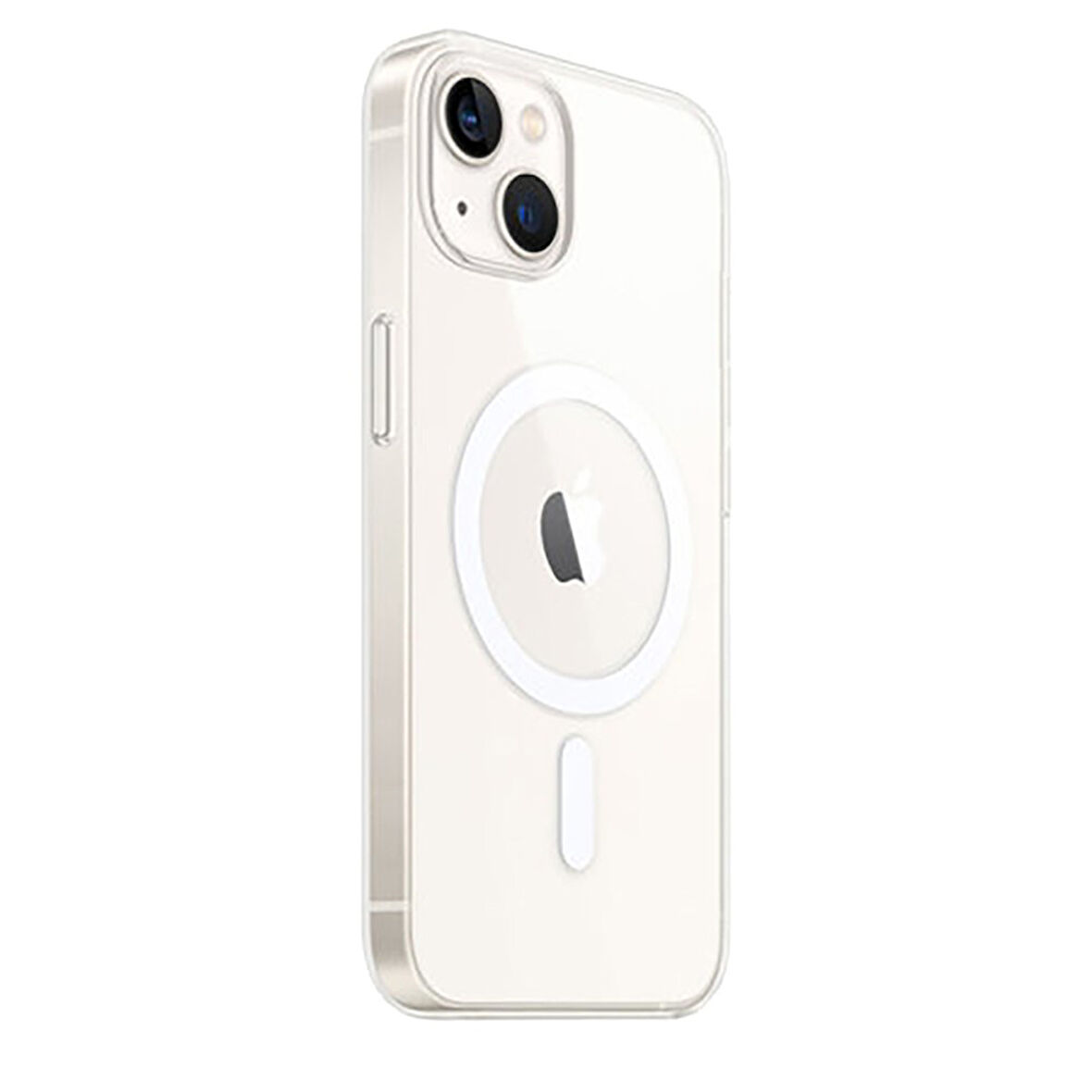 Newface Magneticsafe iPhone 15 Plus Silikon Kılıf - Şeffaf