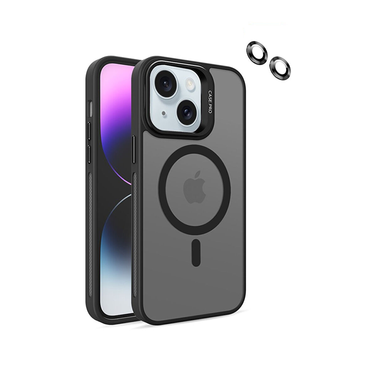 Joko Flet Lens iPhone 14 MagSafe Kılıf - Siyah