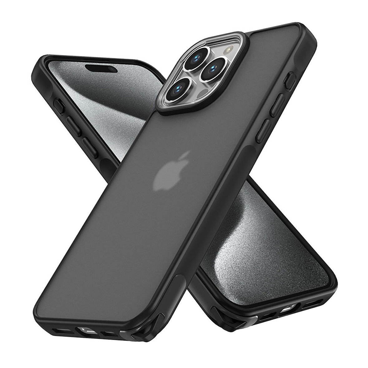 iPhone 15 Pro Kılıf Elegant Seri Silikon Kapak