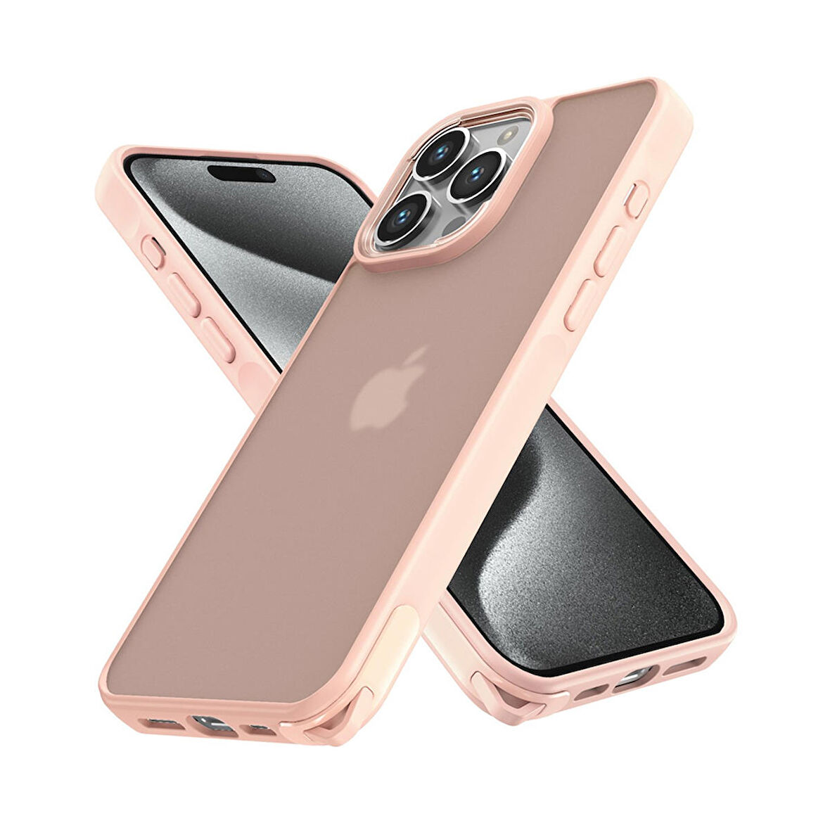 iPhone 15 Pro Max Kılıf Elegant Seri Silikon Kapak