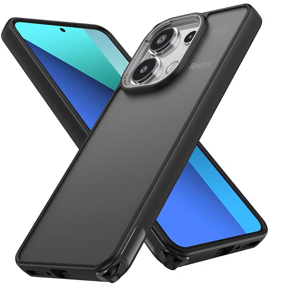 Newface Elegant Xiaomi Redmi Note 13 Pro 4G Kılıf - Siyah