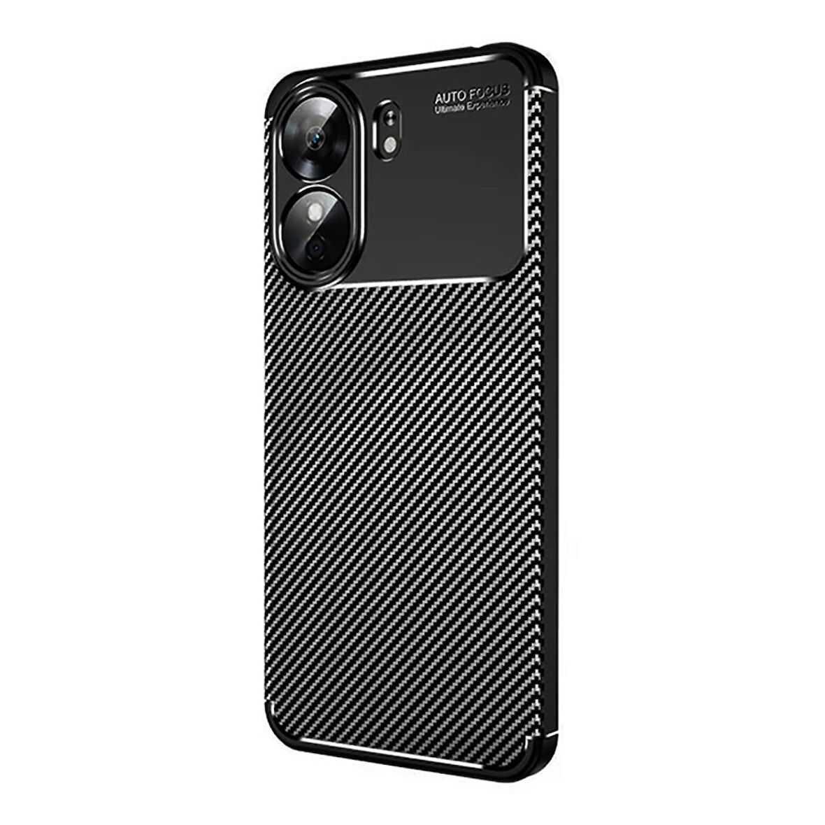 Xiaomi Redmi 13C Kılıf Focus Carbon Silikon Kapak