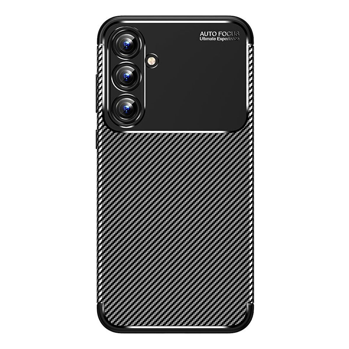 Samsung Galaxy A15 Kılıf Focus Carbon Silikon Kapak