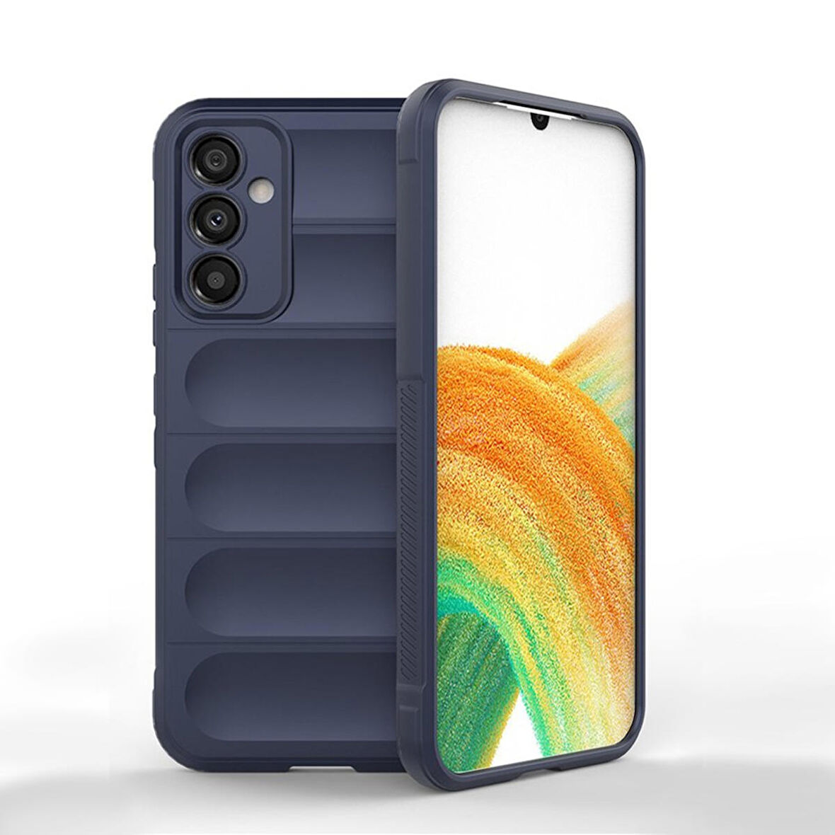 Samsung Galaxy A25 Kılıf Optimum Lens Çerçeveli Silikon Kapak