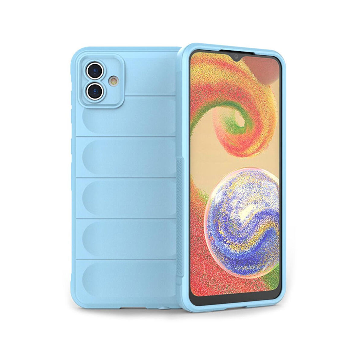 Samsung Galaxy A05 Kılıf Optimum Lens Çerçeveli Silikon Kapak