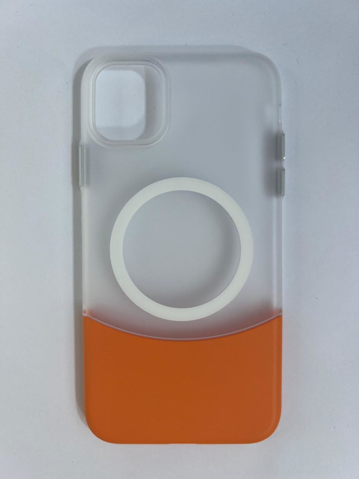 ARMORİX İPHONE 11 BEYAZ TURUNCU JOKO MAGSAFE PC KILIF