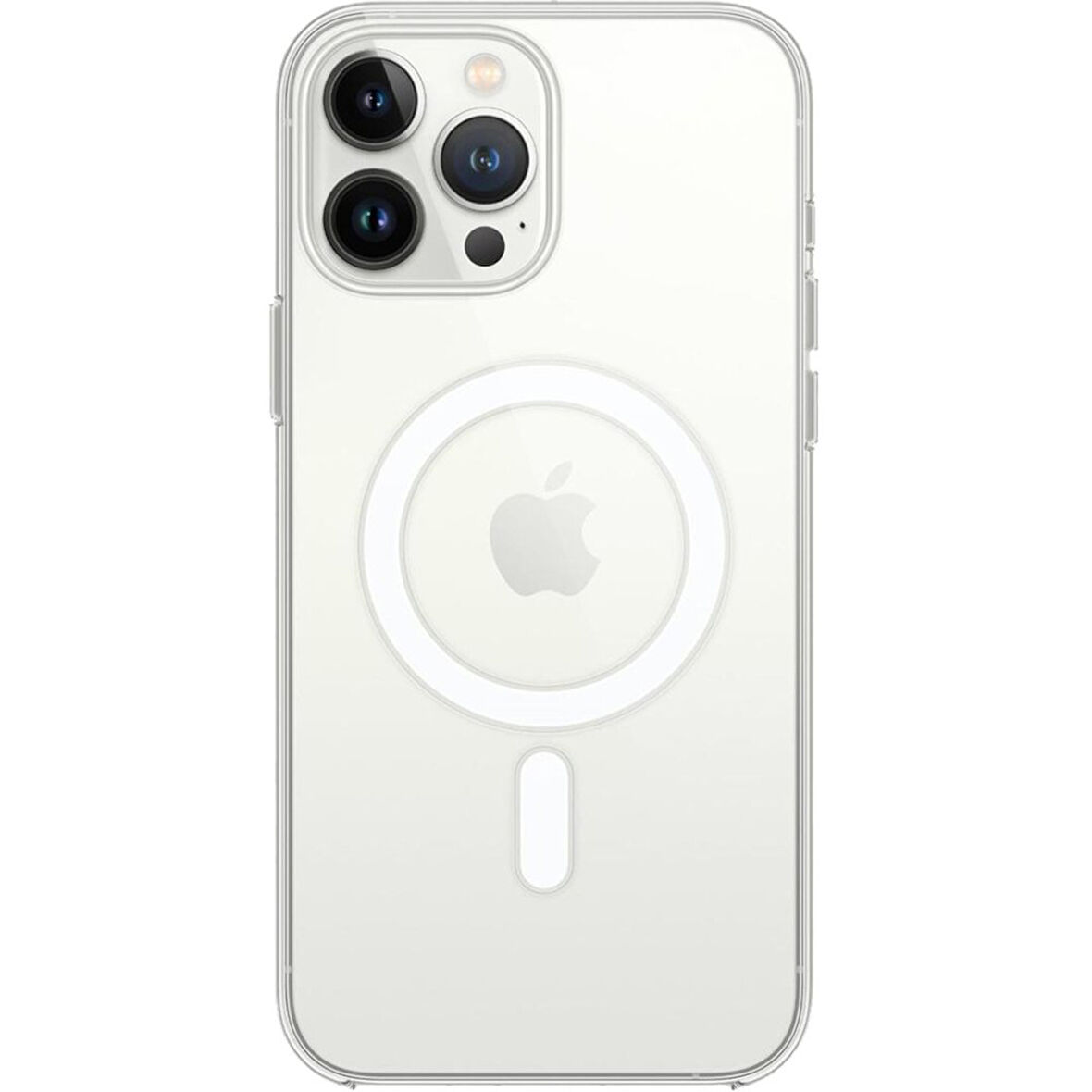 Newface Magneticsafe iPhone 16 Pro Silikon Kılıf - Şeffaf