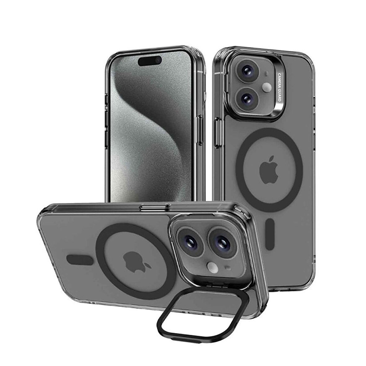 Joko Armor iPhone 16 MagSafe Kılıf - Siyah