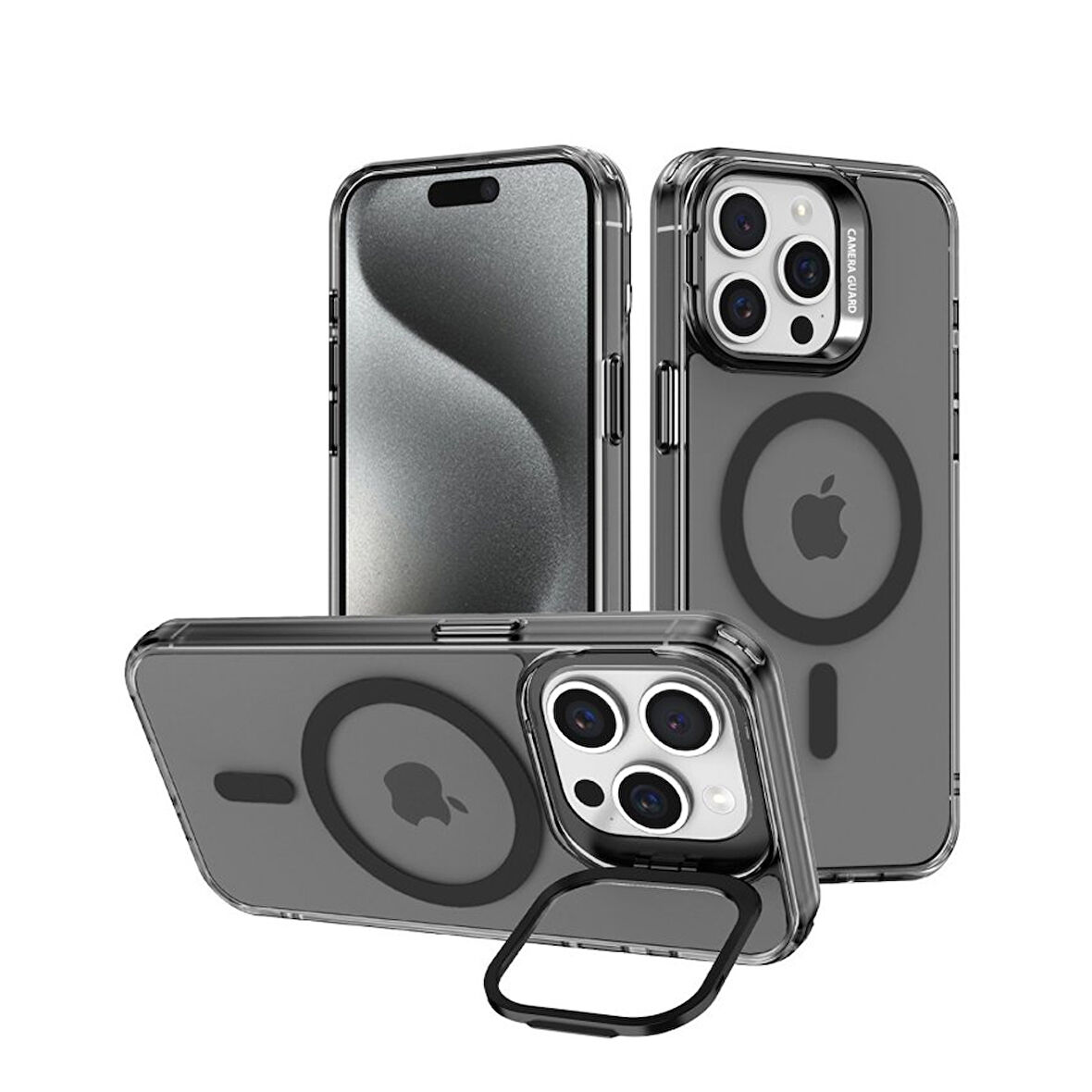 Joko Armor iPhone 16 Pro Max MagSafe Kılıf - Siyah