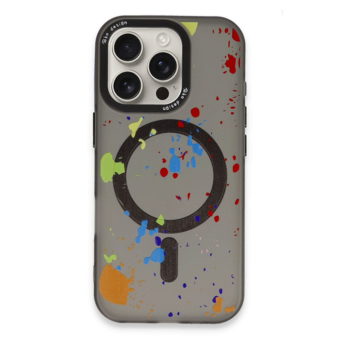 Joko iPhone 16 Pro Kılıf Colorful Seri Silikon Kapak