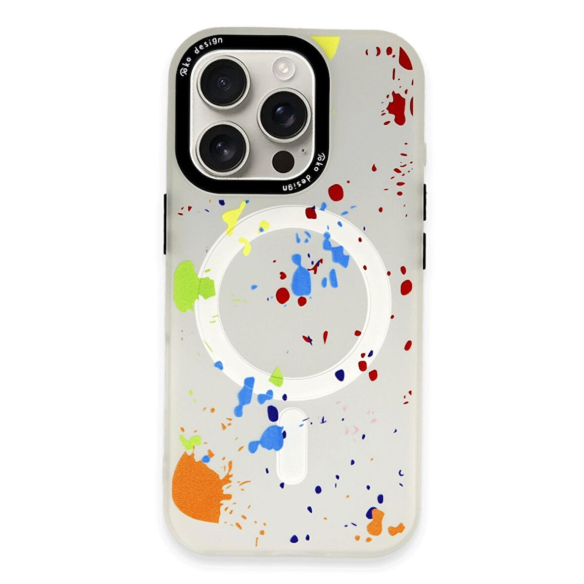 Joko iPhone 16 Pro Kılıf Colorful Seri Silikon Kapak