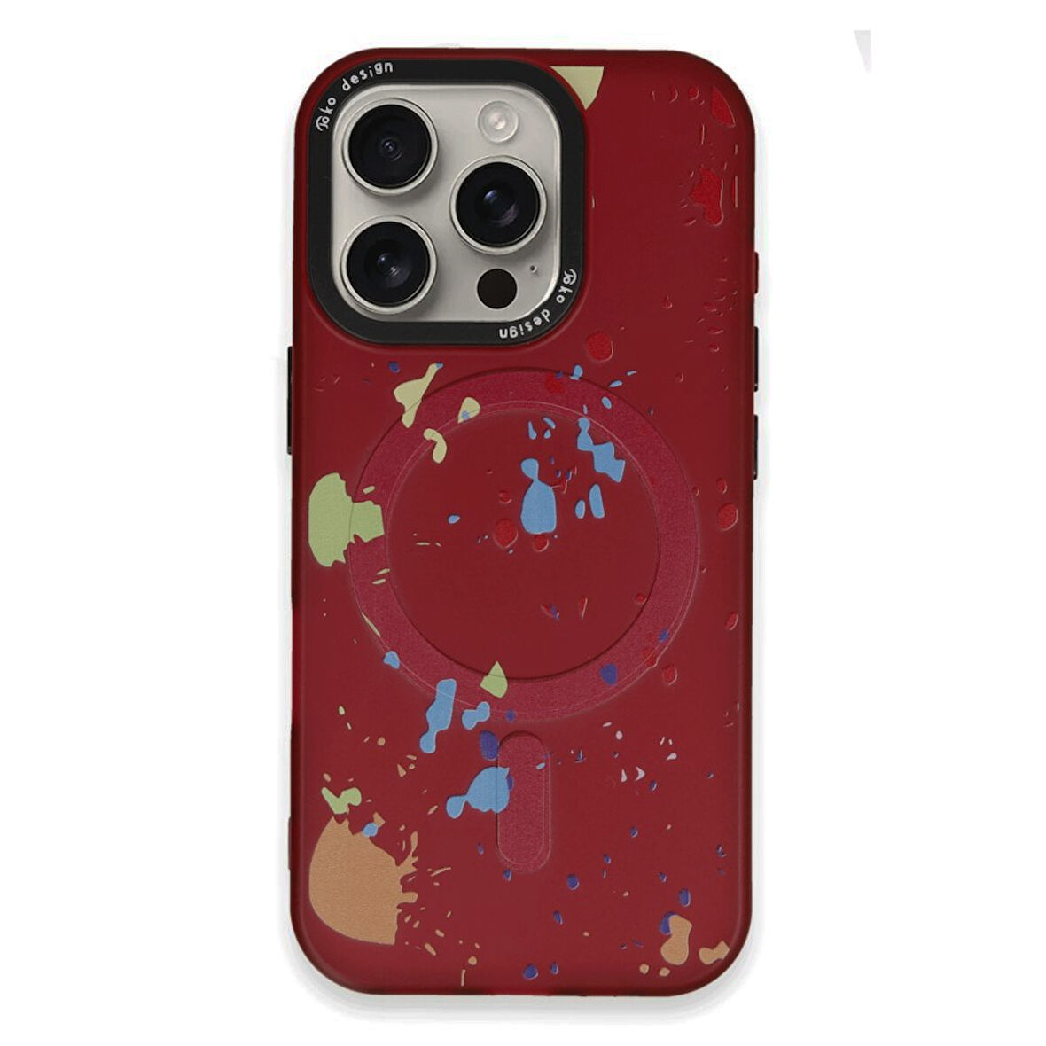 Joko iPhone 16 Pro Kılıf Colorful Seri Silikon Kapak