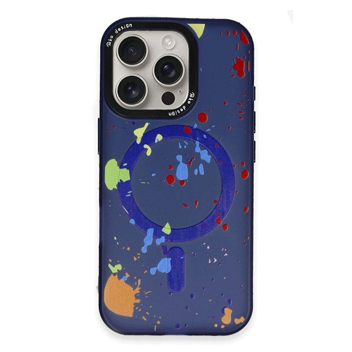 Joko iPhone 16 Pro Max Kılıf Colorful Seri Silikon Kapak