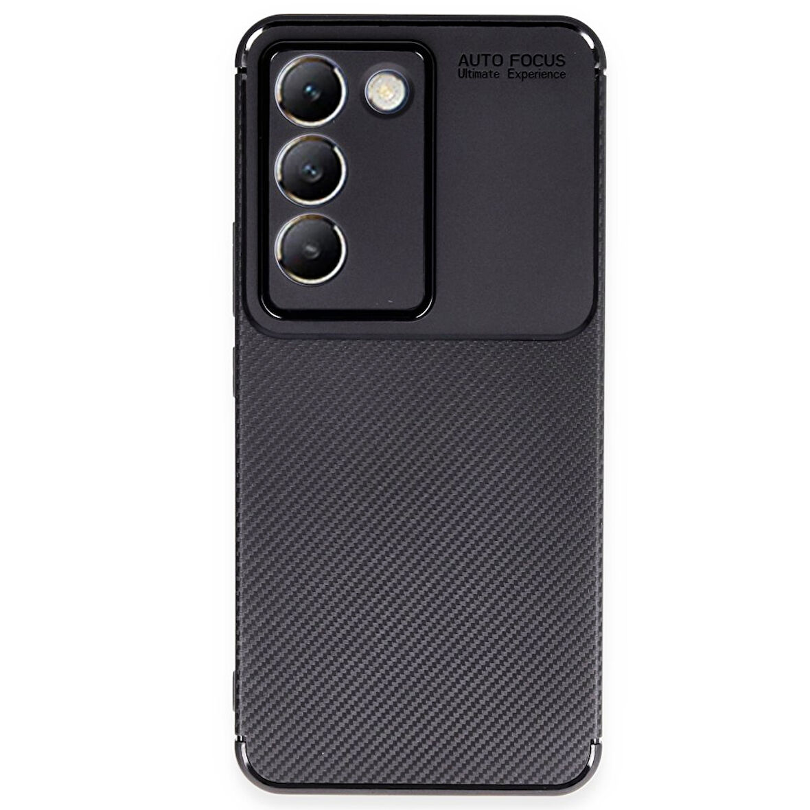 Vivo V30 Lite 4G Kılıf Focus Carbon Silikon Kapak