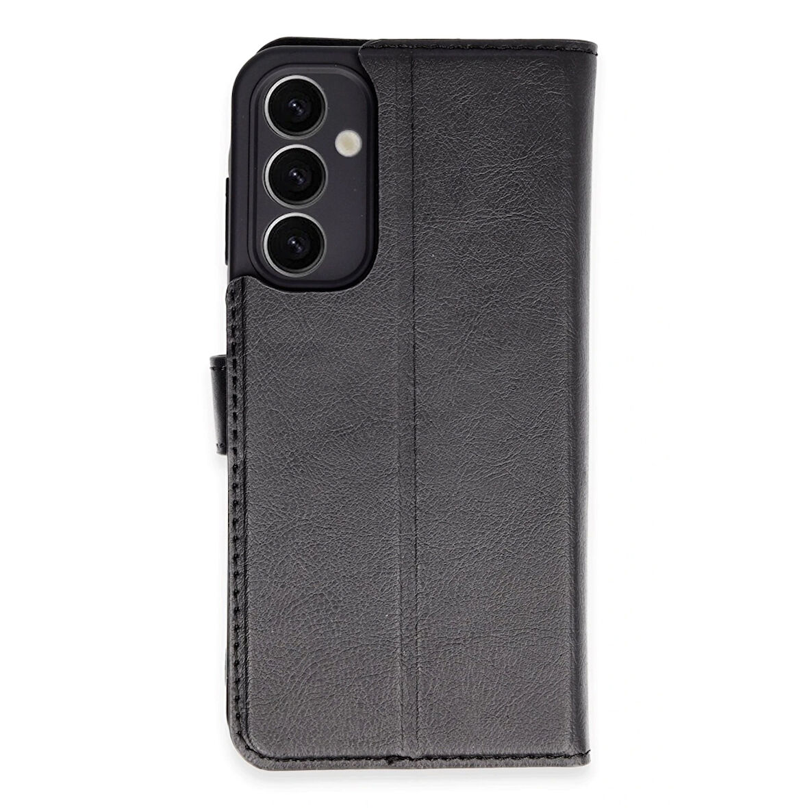 Newface Trend Plus Samsung Galaxy A25 5G Kapaklı Kılıf - Siyah