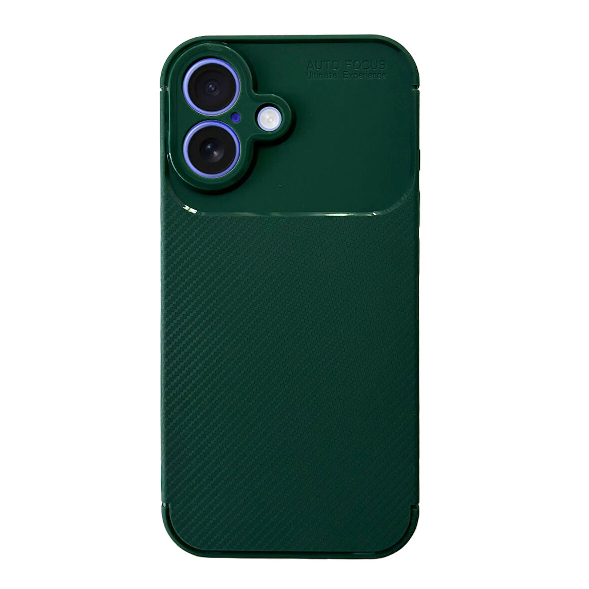 iPhone 16 Kılıf Focus Carbon Silikon Kapak