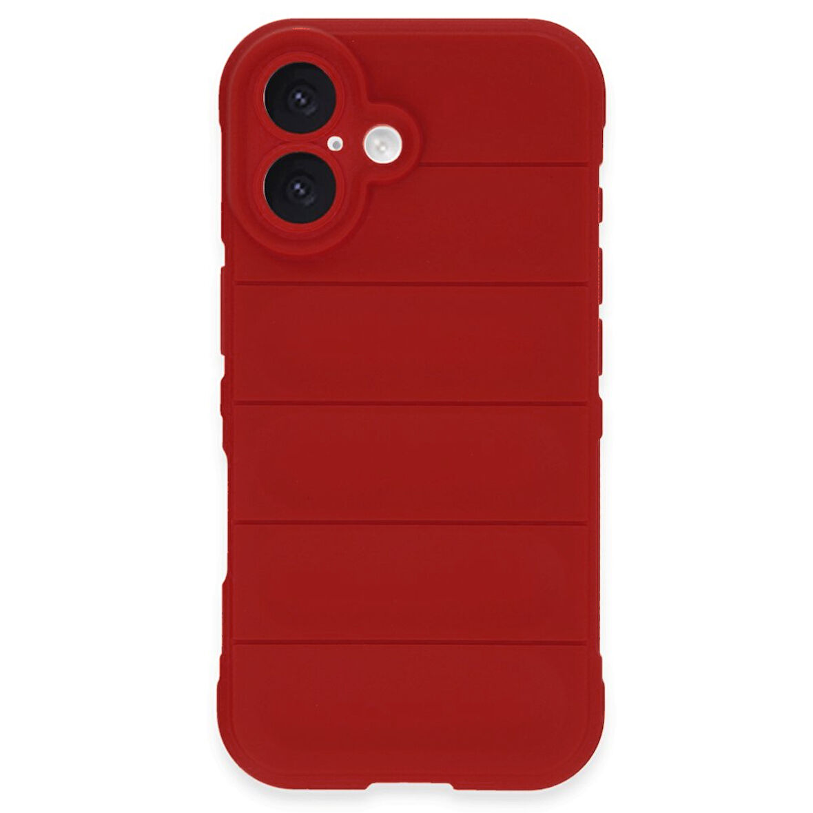 iPhone 16 Kılıf Optimum Lens Çerçeveli Silikon Kapak