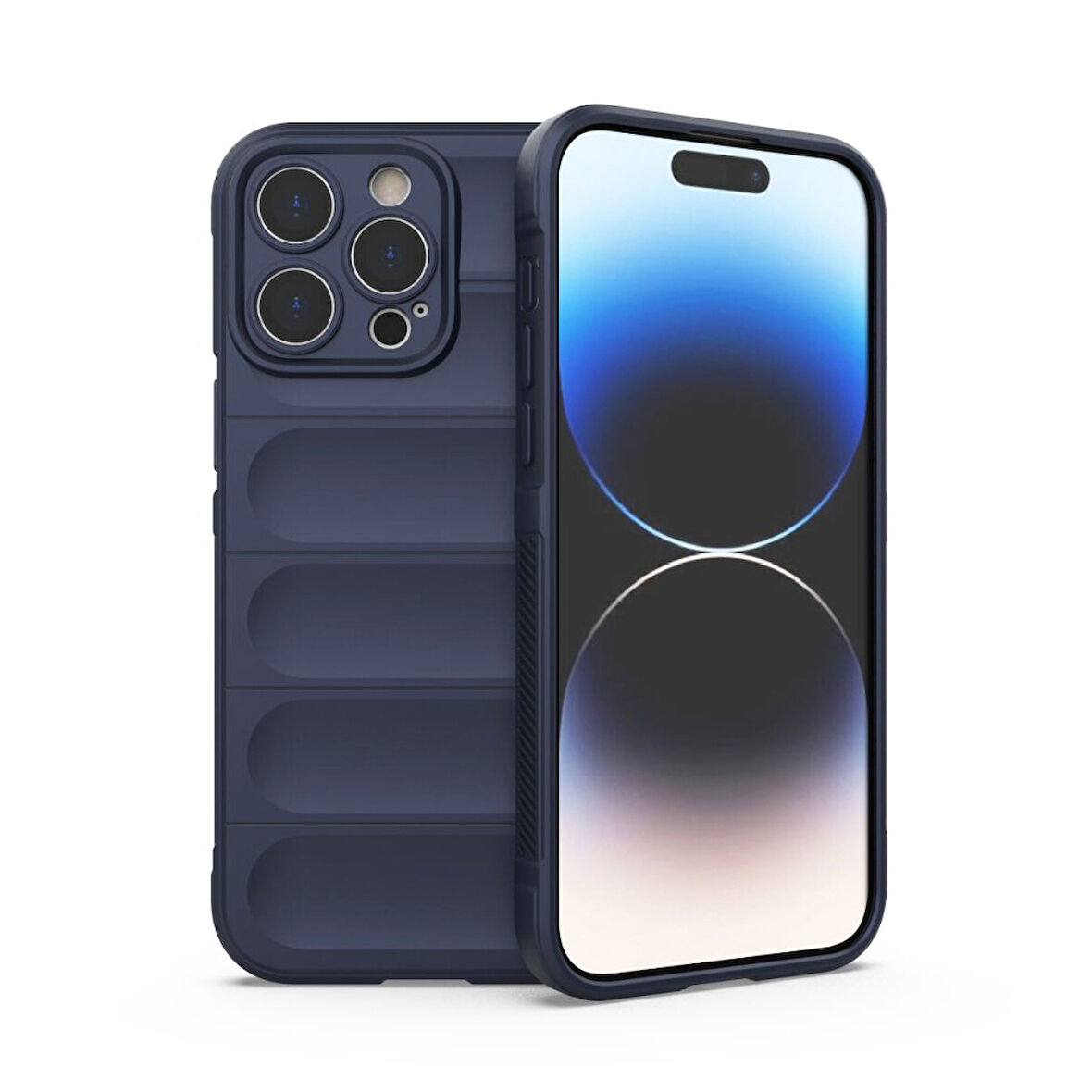 iPhone 16 Pro Kılıf Optimum Lens Çerçeveli Silikon Kapak