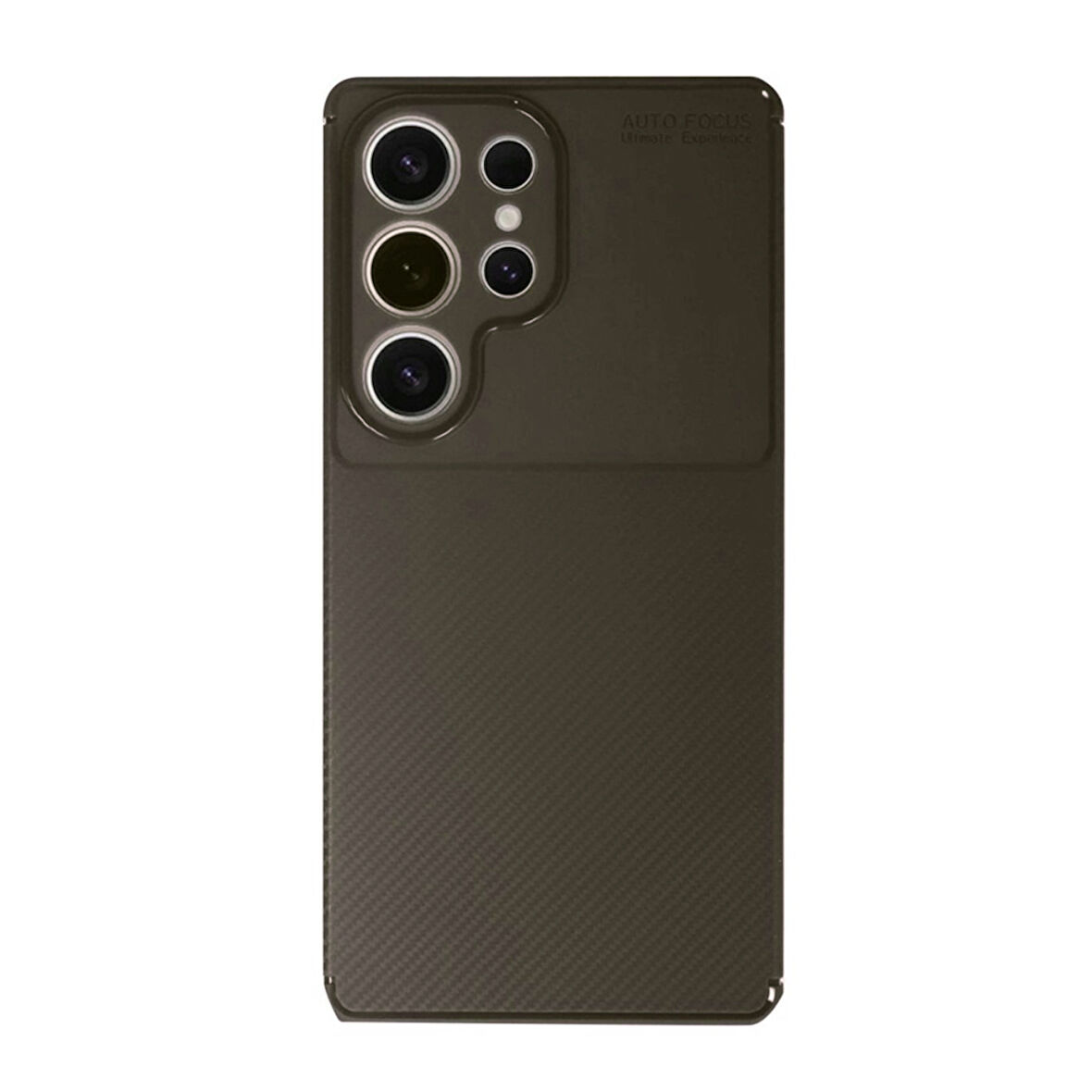 Samsung Galaxy S25 Ultra Kılıf Focus Carbon Silikon Kapak