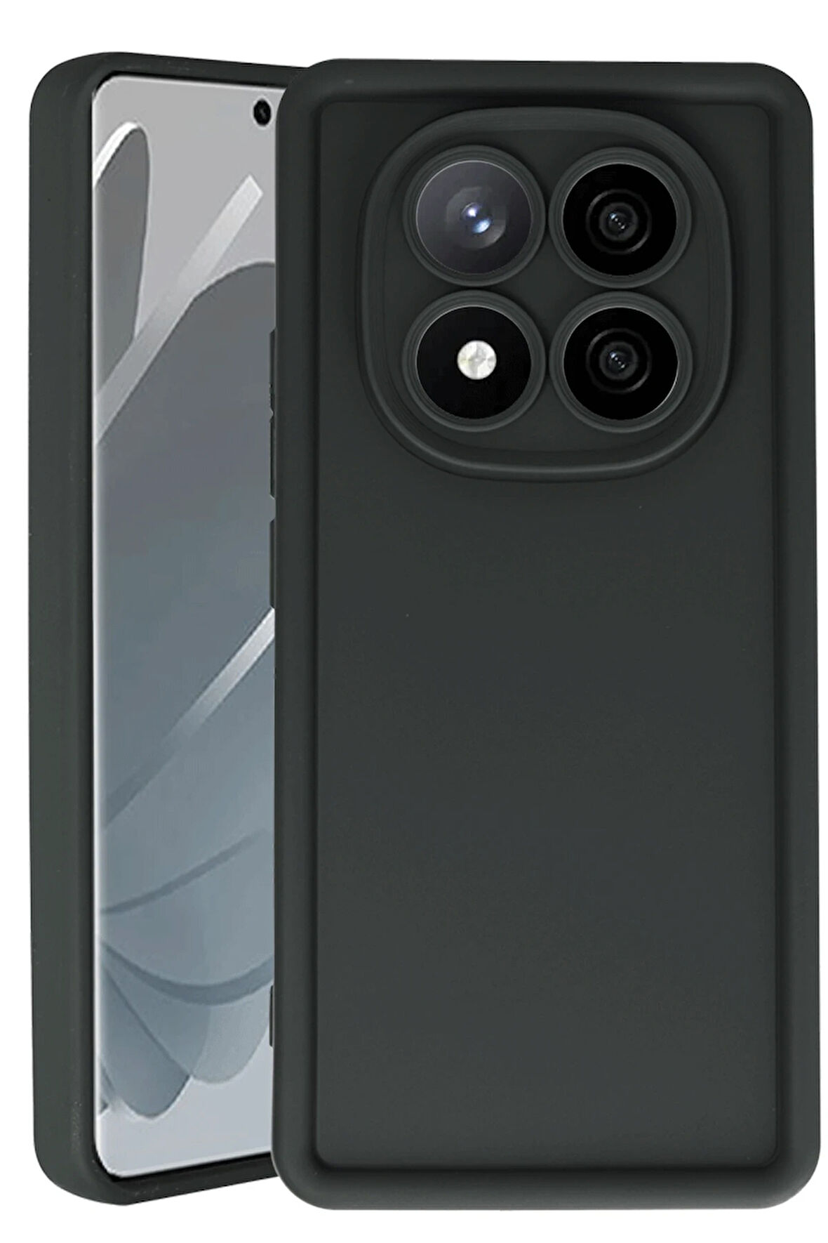 Newface Viera Xiaomi Redmi Note 14 Pro 4G Silikon Kılıf - Siyah